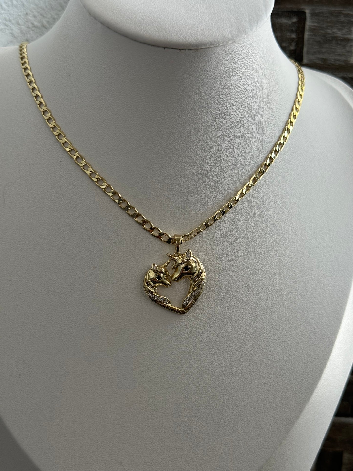 Unicornio Necklace 14K Gold Plated